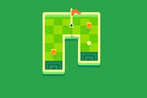 Pixel Mini Golf features